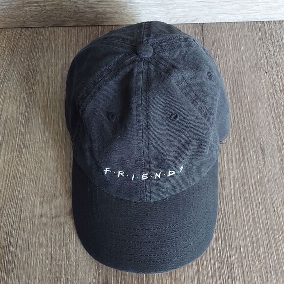 FRIENDS Black Embroidered Dad Cap - Picture 2 of 6